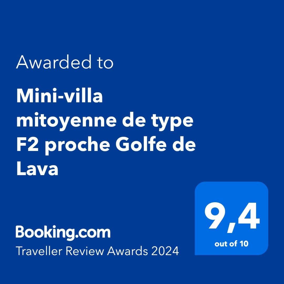 Mini-villa mitoyenne de type F2 proche Golfe de Lava Appietto Extérieur photo