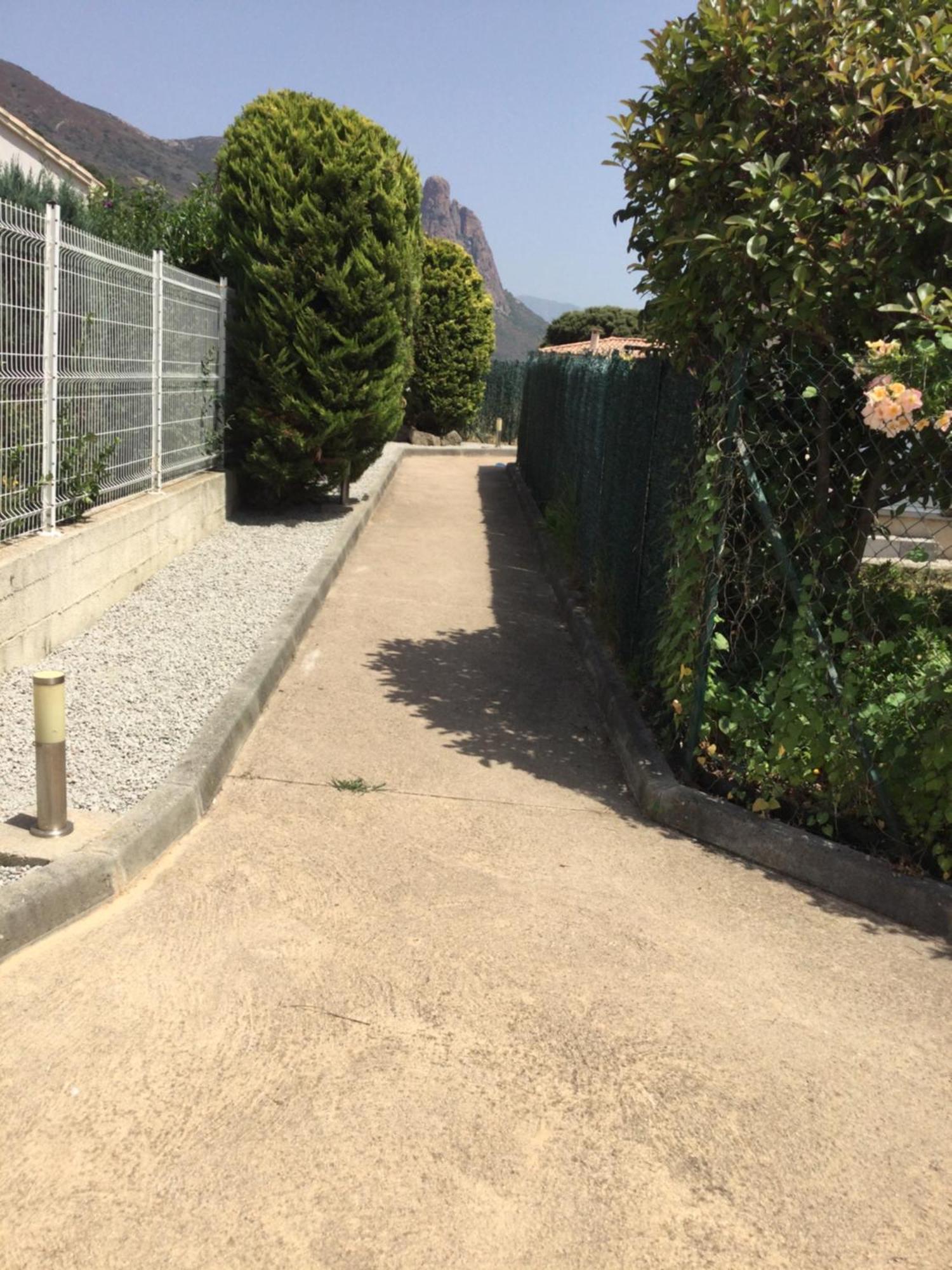 Mini-villa mitoyenne de type F2 proche Golfe de Lava Appietto Extérieur photo