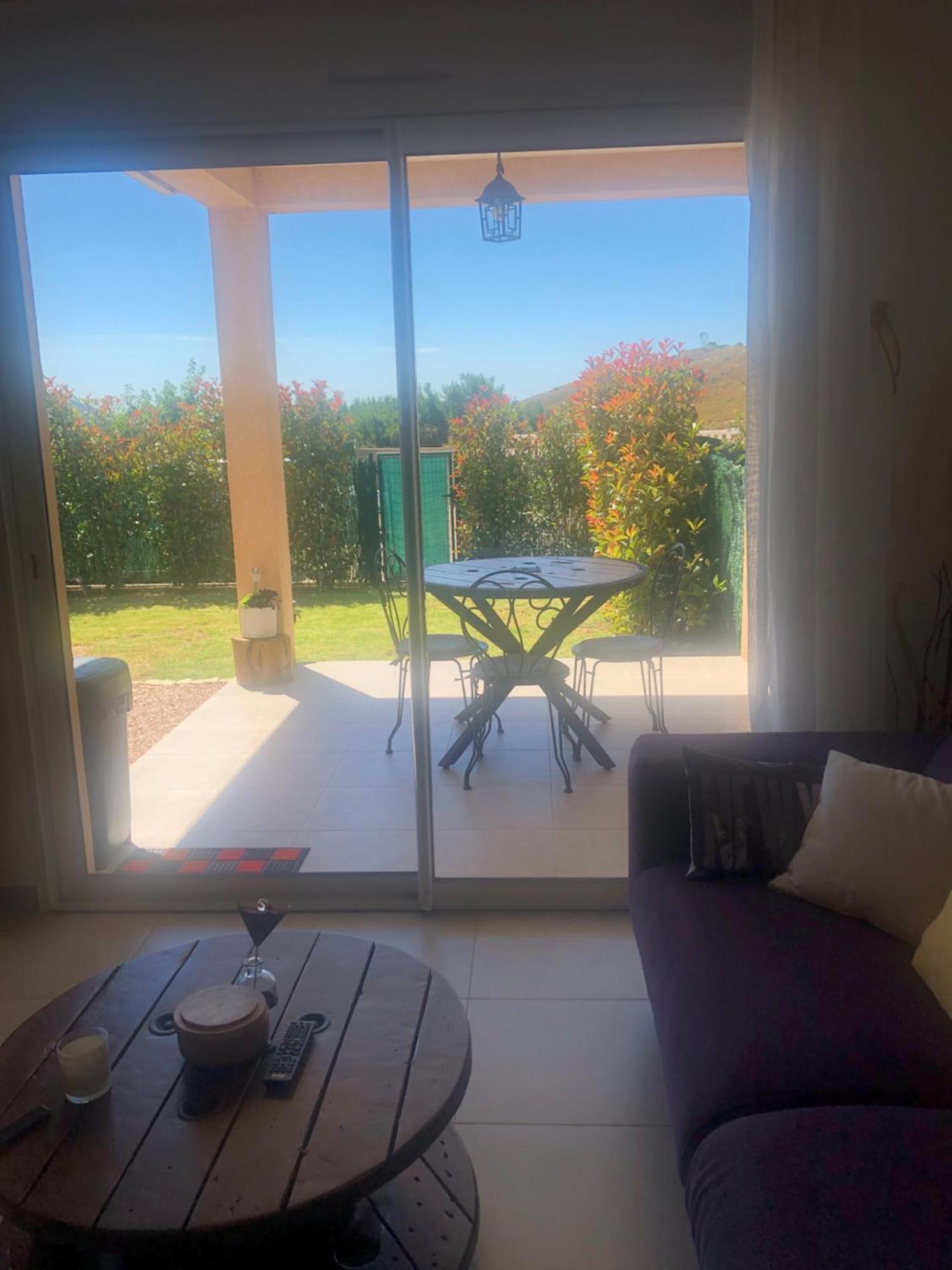 Mini-villa mitoyenne de type F2 proche Golfe de Lava Appietto Extérieur photo
